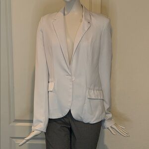 Ambiance Classic White Blazer